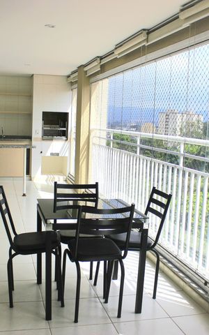 Apartamento para alugar com 150m², 3 quartos e 2 vagasVaranda Gourmet 