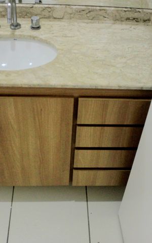 Apartamento para alugar com 150m², 3 quartos e 2 vagasBanheiro da Suíte 2