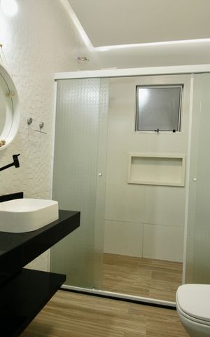 Casa para alugar com 95m², 2 quartos e 1 vagaBanheiro Social