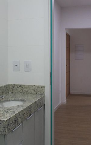 Apartamento para alugar com 47m², 1 quarto e sem vagaBanheiro