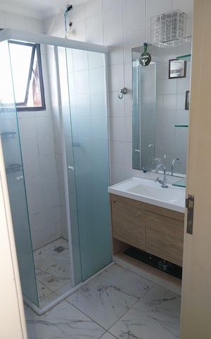 Apartamento para alugar com 75m², 2 quartos e 1 vaga Apartamento para alugar com 75m², 2 quartos e 1 vagaBanheiro