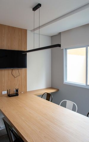 Apartamento para alugar com 37m², 2 quartos e 1 vagaHome Office