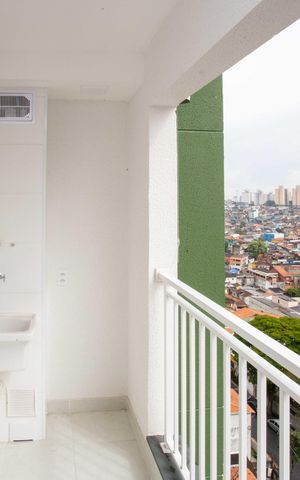Apartamento para alugar com 37m², 2 quartos e 1 vagaVaranda/Area de Serviço