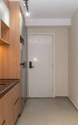 Studio para alugar com 24m², 1 quarto e sem vaga Studio para alugar com 24m², 1 quarto e sem vagaCozinha