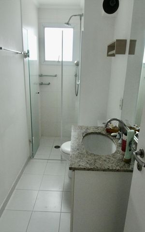 Apartamento para alugar com 62m², 2 quartos e 1 vagaBanheiro Social