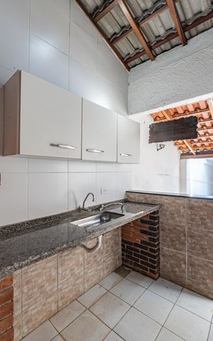 Casa para alugar com 90m², 2 quartos e 2 vagasArea gourmet