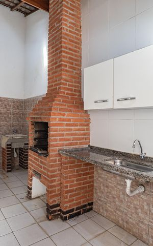 Casa para alugar com 90m², 2 quartos e 2 vagasArea gourmet
