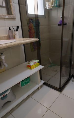 Apartamento à venda com 55m², 2 quartos e 1 vagaBanheiro