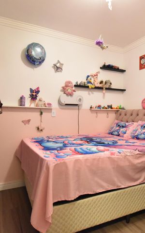 Casa de condomínio à venda com 89m², 3 quartos e 2 vagasQuarto 2