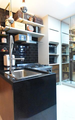 Casa de condomínio à venda com 89m², 3 quartos e 2 vagasCozinha