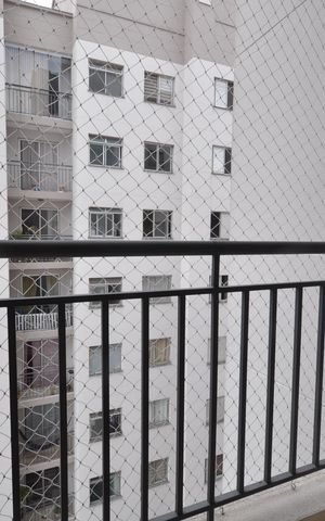 Apartamento à venda com 46m², 2 quartos e 1 vagaSacada da Sala