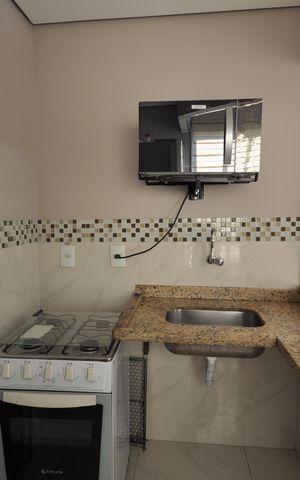 Apartamento à venda com 46m², 2 quartos e 1 vagaÁrea comum - Salão de festas