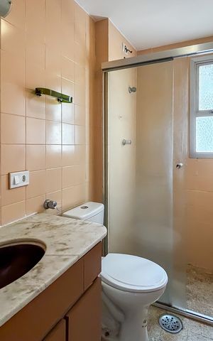 Apartamento à venda com 35m², 1 quarto e 1 vaga Apartamento à venda com 35m², 1 quarto e 1 vagaBanheiro