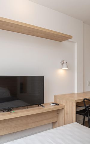 Studio para alugar com 25m², 1 quarto e sem vaga Studio para alugar com 25m², 1 quarto e sem vagaQuarto