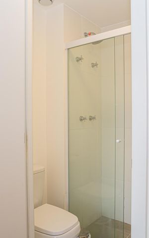 Studio para alugar com 25m², 1 quarto e sem vaga Studio para alugar com 25m², 1 quarto e sem vagaBanheiro