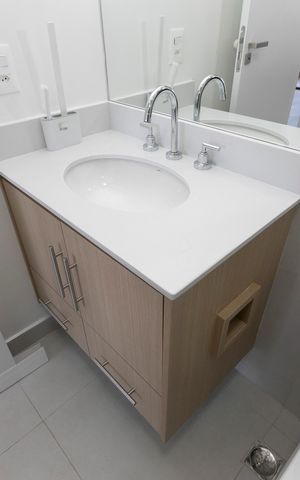Apartamento para alugar com 36m², 1 quarto e 1 vagaBANHEIRO