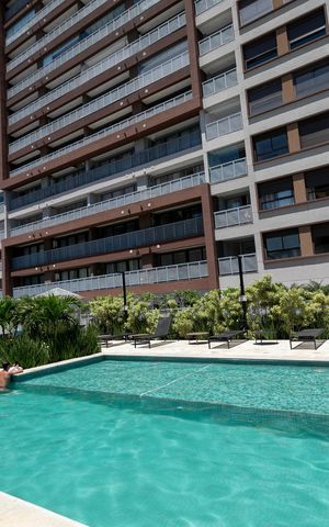 Apartamento para alugar com 36m², 1 quarto e 1 vagaPISCINA