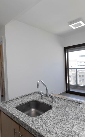 Apartamento para alugar com 36m², 1 quarto e 1 vagaSALA E COZINHA INTEGRADOS