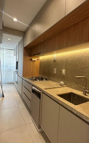 Apartamento à venda com 89m², 2 quartos e 2 vagas Apartamento à venda com 89m², 2 quartos e 2 vagasCozinha