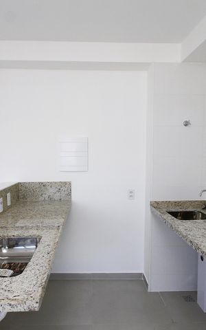 Apartamento para alugar com 24m², 1 quarto e sem vagaCozinha e Área de Serviço