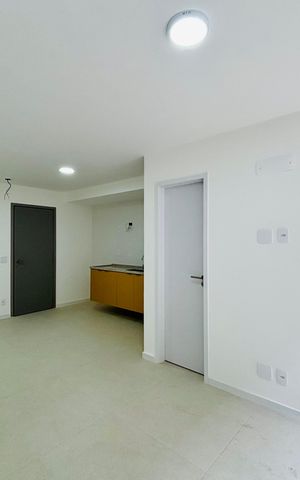 Apartamento para alugar com 29m², 1 quarto e sem vaga