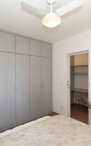 Apartamento para alugar com 50m², 1 quarto e sem vagaQUARTO