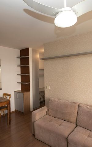 Apartamento para alugar com 50m², 1 quarto e sem vagaSALA DOIS AMBIENTES