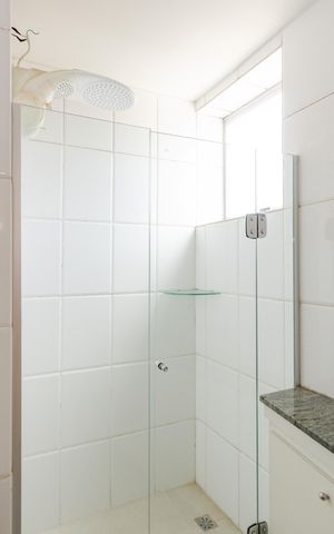 Apartamento à venda com 91m², 3 quartos e 1 vaga Apartamento à venda com 91m², 3 quartos e 1 vagaBanheiro Social