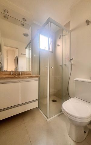 Apartamento à venda com 118m², 3 quartos e 2 vagas Apartamento à venda com 118m², 3 quartos e 2 vagasBanheiro suíte 2