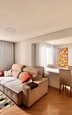 Apartamento para alugar com 60m², 2 quartos e 1 vaga Apartamento para alugar com 60m², 2 quartos e 1 vagaSala
