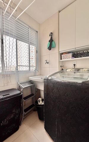 Apartamento para alugar com 60m², 2 quartos e 1 vaga Apartamento para alugar com 60m², 2 quartos e 1 vagaLavanderia