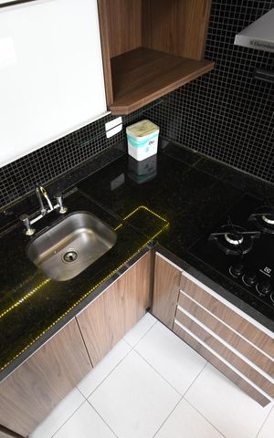 Apartamento para alugar com 33m², 1 quarto e 1 vagaSala/Cozinha