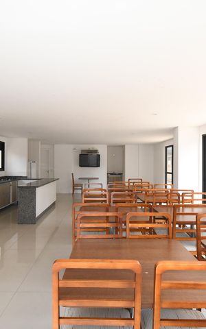 Apartamento para alugar com 33m², 1 quarto e 1 vagaÁrea comum - Salão de festas