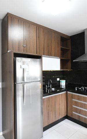 Apartamento para alugar com 33m², 1 quarto e 1 vagaSala/Cozinha