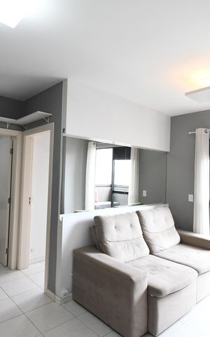 Apartamento para alugar com 33m², 1 quarto e 1 vagaSala/Cozinha