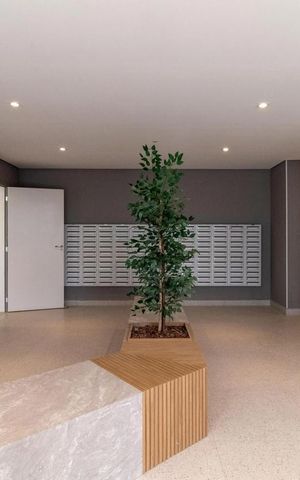 Apartamento para alugar com 41m², 2 quartos e sem vagaHall social