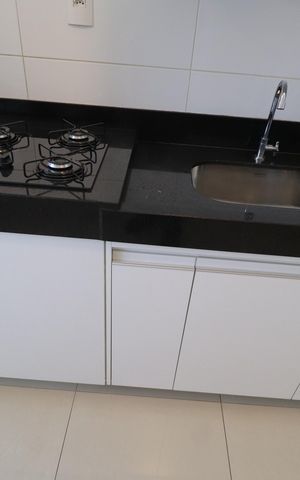 Apartamento para alugar com 73m², 2 quartos e 2 vagasCozinha
