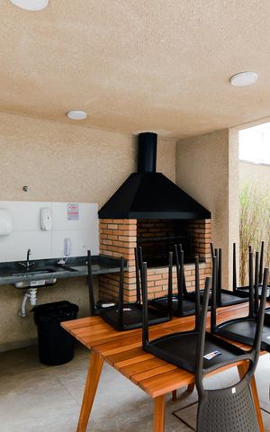 Apartamento à venda com 45m², 2 quartos e 1 vagaÁrea comum - Churrasqueira
