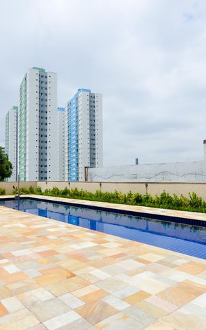 Apartamento à venda com 45m², 2 quartos e 1 vagaÁrea comum - Piscina
