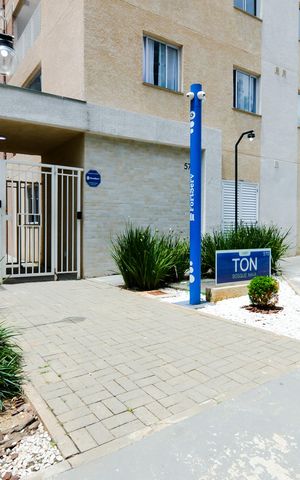 Apartamento à venda com 45m², 2 quartos e 1 vagaFachada do Prédio