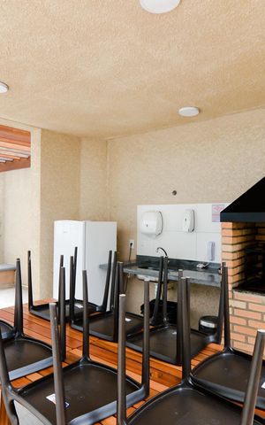 Apartamento à venda com 45m², 2 quartos e 1 vagaÁrea comum - Churrasqueira