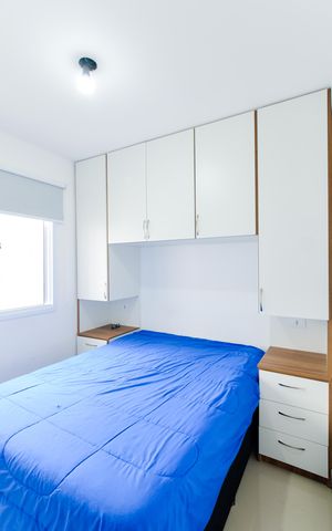 Apartamento à venda com 45m², 2 quartos e 1 vagaQuarto 2