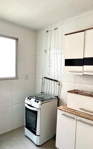 Apartamento à venda com 47m², 2 quartos e 1 vaga Apartamento à venda com 47m², 2 quartos e 1 vagaCozinha e Área de Serviço