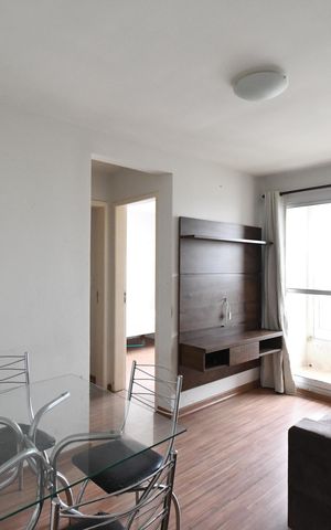 Apartamento para alugar com 49m², 2 quartos e 2 vagasSala