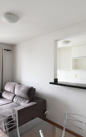Apartamento para alugar com 49m², 2 quartos e 2 vagasSala