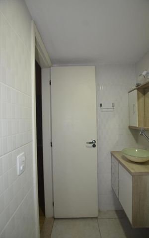 Apartamento à venda com 67m², 1 quarto e 2 vagasBanheiro Social