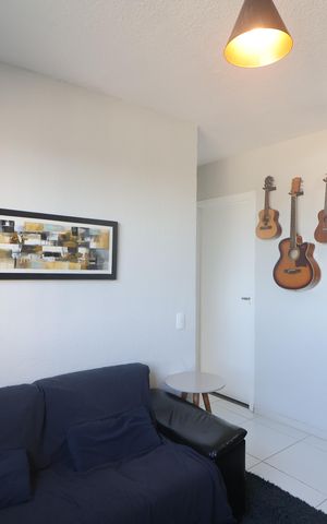 Apartamento à venda com 42m², 2 quartos e 1 vagaSala