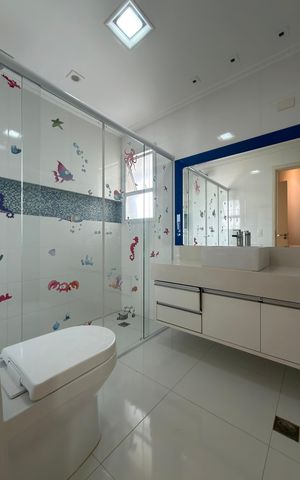 Apartamento para alugar com 200m², 3 quartos e 3 vagas Apartamento para alugar com 200m², 3 quartos e 3 vagasBanheiro Suíte 1