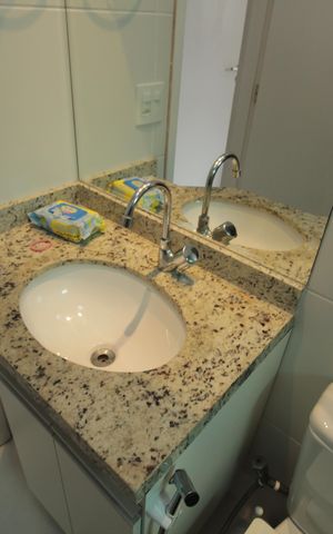 Apartamento para alugar com 76m², 2 quartos e 1 vagaBanheiro Social