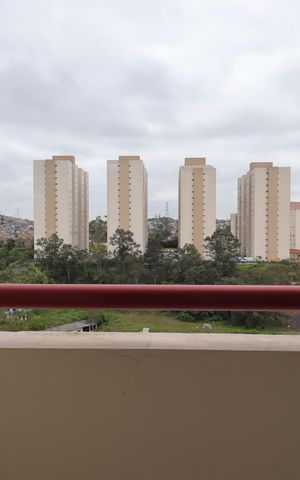 Apartamento para alugar com 55m², 2 quartos e 1 vagaSacada da Sala